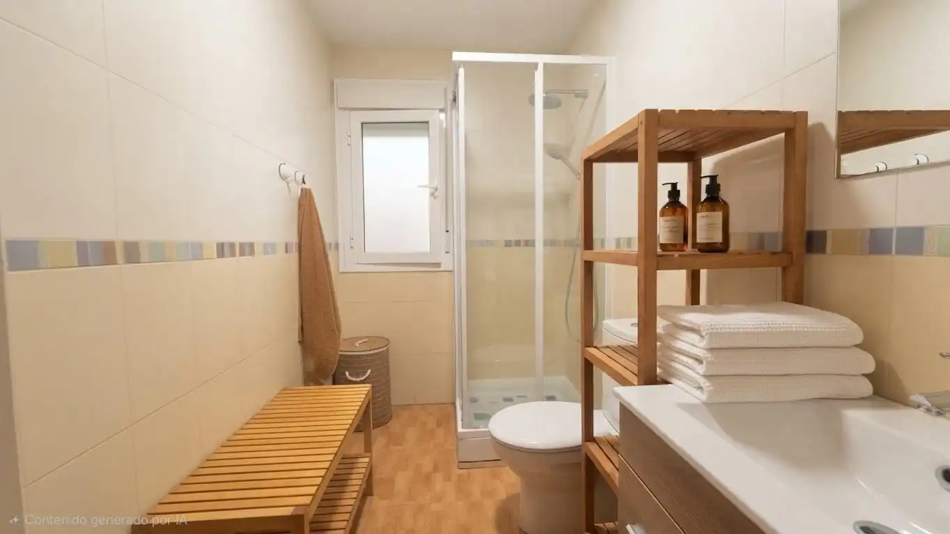 Baño de Casa o chalet en venta en Piera con Aire acondicionado, Calefacción y Jardín privado