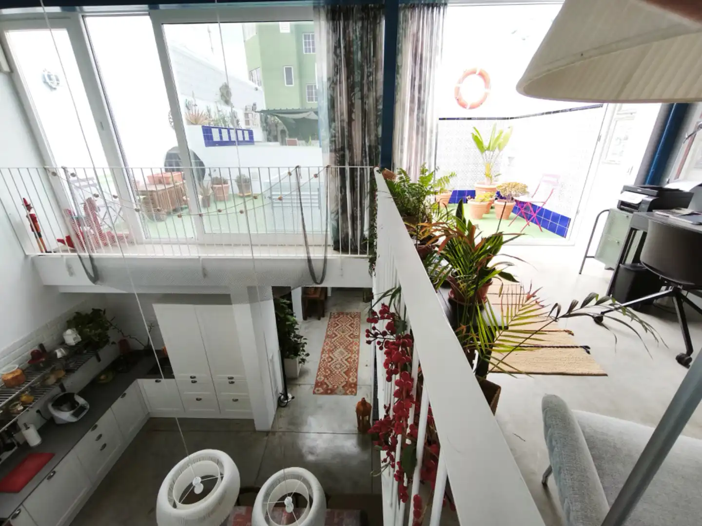 Balcony of Detached homes for sale in Las Palmas de Gran Canaria  with Air Conditioner, Terrace and Furnished