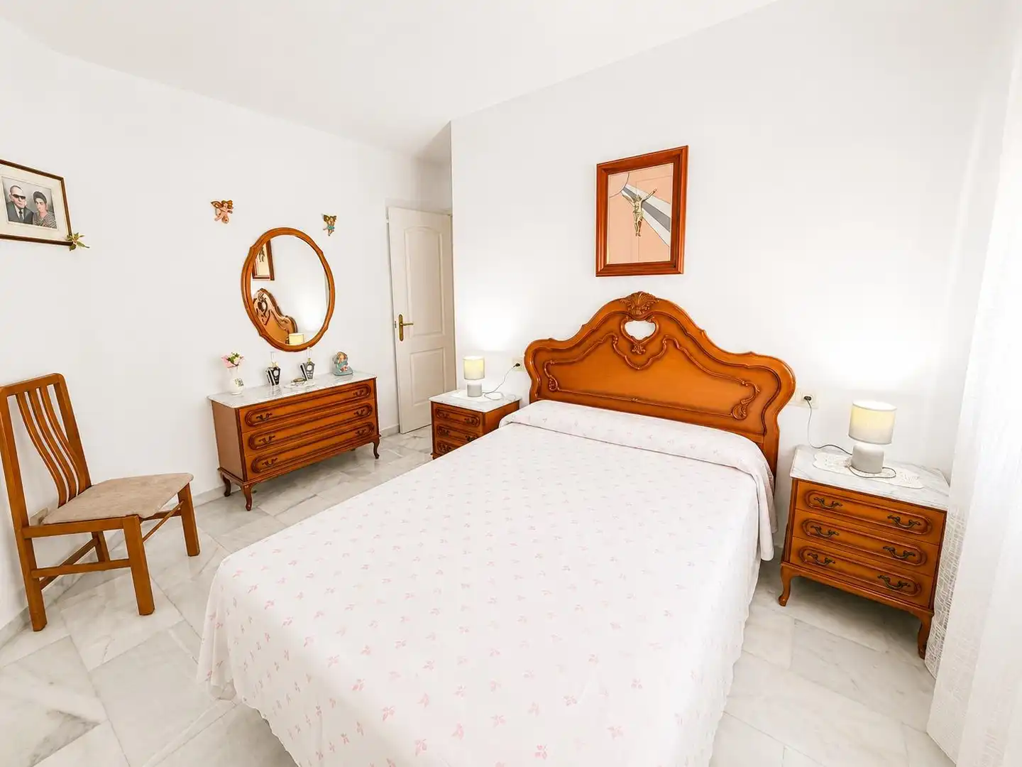 Bedroom of Flat for sale in Benalmádena  with Air Conditioner, Terrace and Furnished