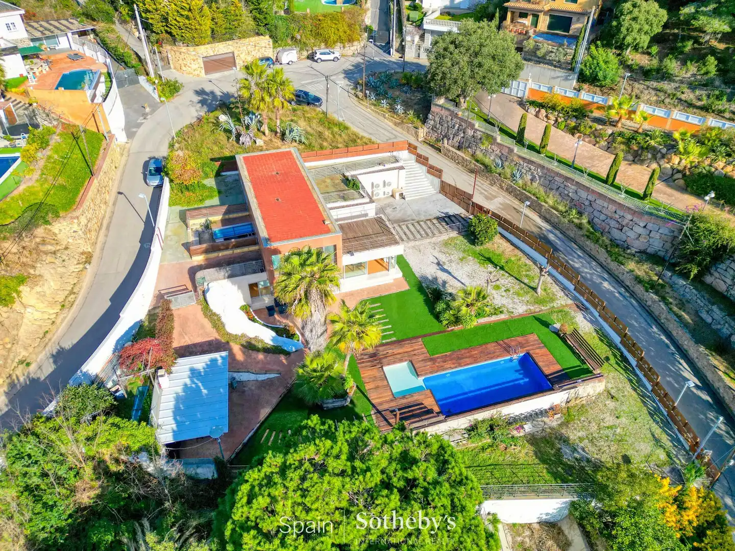 Vista exterior de Casa o xalet en venda en Lloret de Mar amb Aire condicionat, Calefacció i Jardí privat