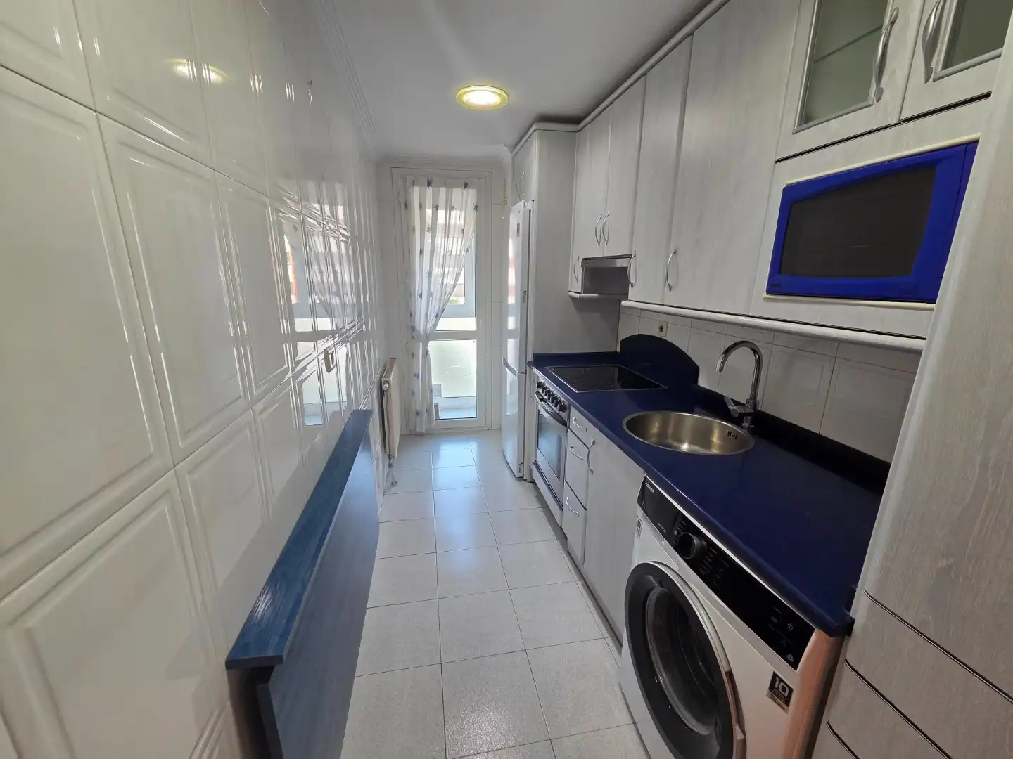 Kitchen of Flat for sale in Burgos  with Heating, Terrace and Storage room
