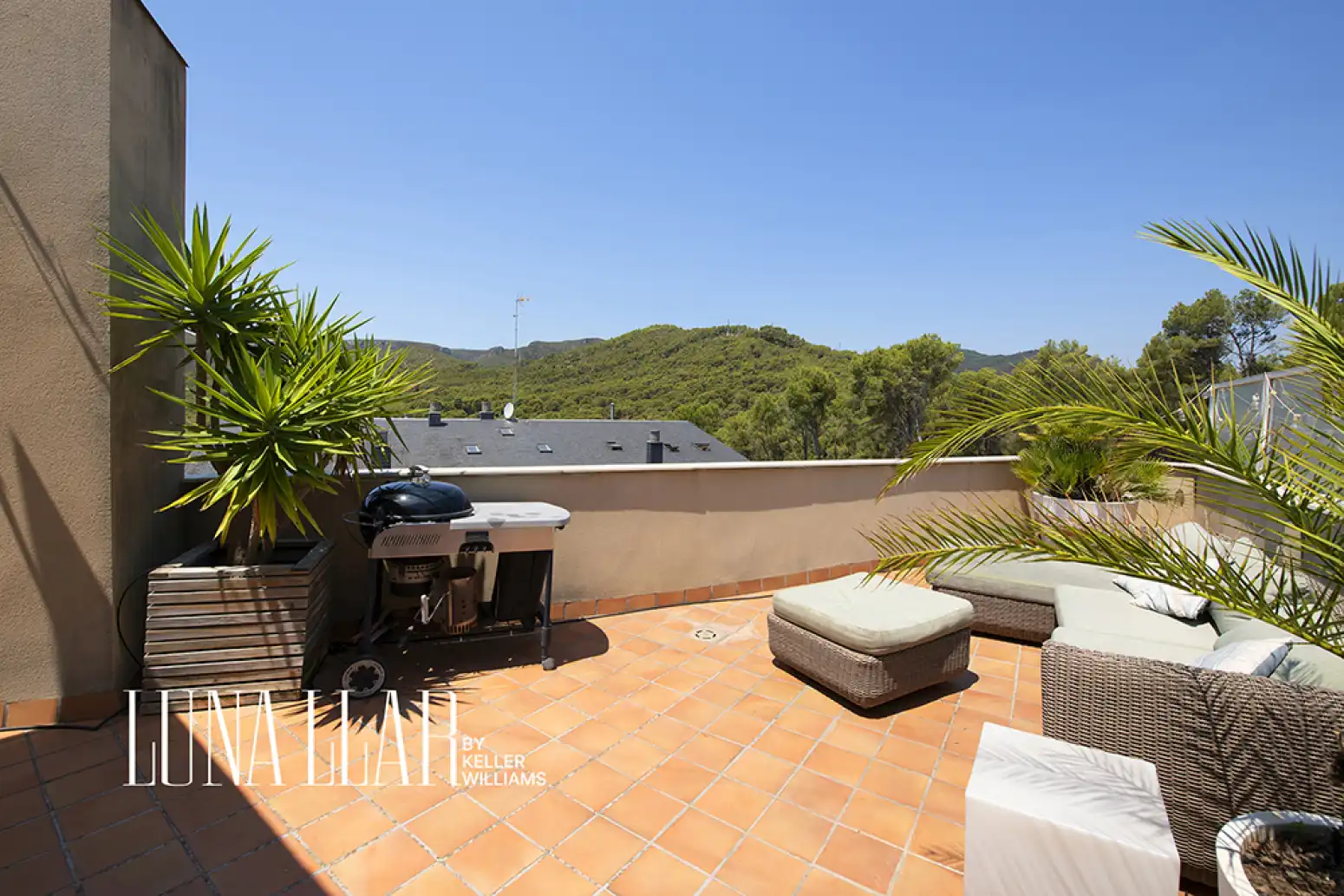 Terrasse von Wohnung zum Verkauf in Castelldefels mit Klimaanlage, Heizung und Parkett