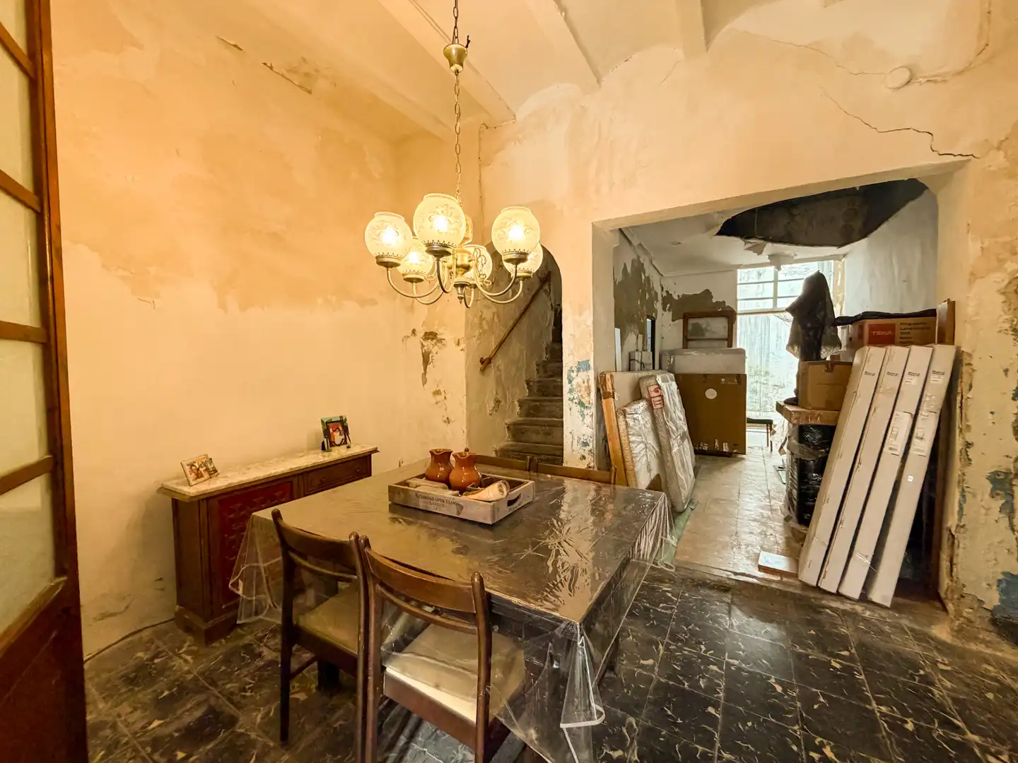 Dining room of Single-family semi-detached for sale in Sagunto / Sagunt  with Terrace and Balcony