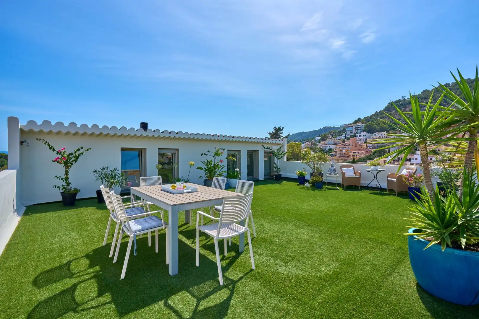 Terrace of Houses for sale in  Palma de Mallorca  with Air Conditioner, Heating and Parquet flooring
