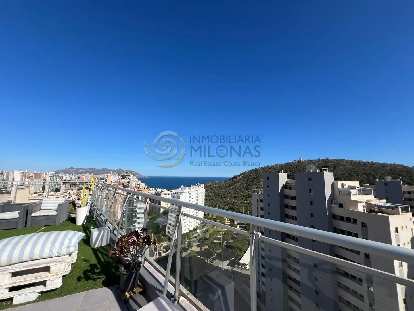 Terrassa de Àtic en venda en Villajoyosa / La Vila Joiosa amb Aire condicionat, Terrassa i Piscina comunitària