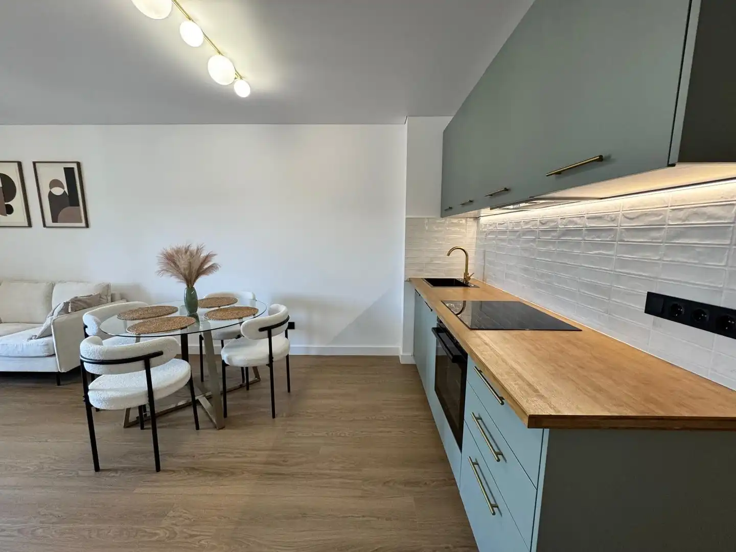 Cuina de Apartament en venda en Pilar de la Horadada amb Aire condicionat, Calefacció i Moblat
