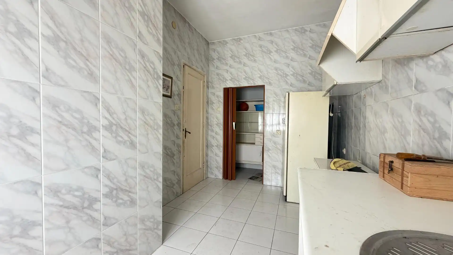 Kitchen of Flat for sale in Vigo   with Storage room