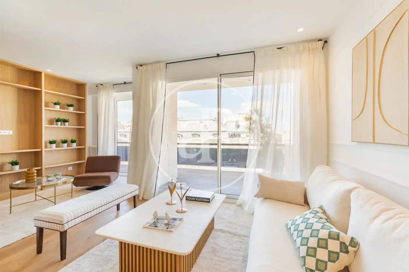 Sala de estar de Piso en venta en Madrid con Aire acondicionado, Calefacción y Terraza