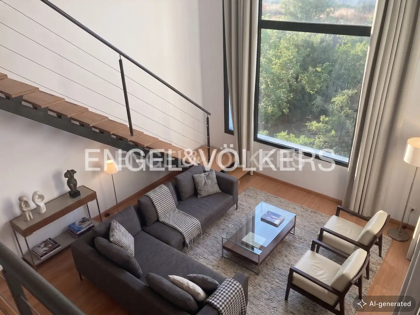 Living room of Lofts for sale in San Sebastián de los Reyes  with Air Conditioner, Heating and Swimming Pool