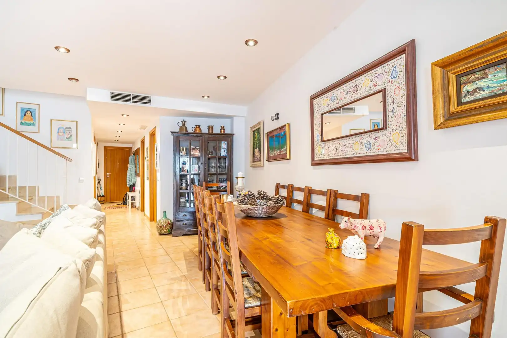 Dining room of Detached homes for sale in Calvià  with Air Conditioner, Heating and Private garden