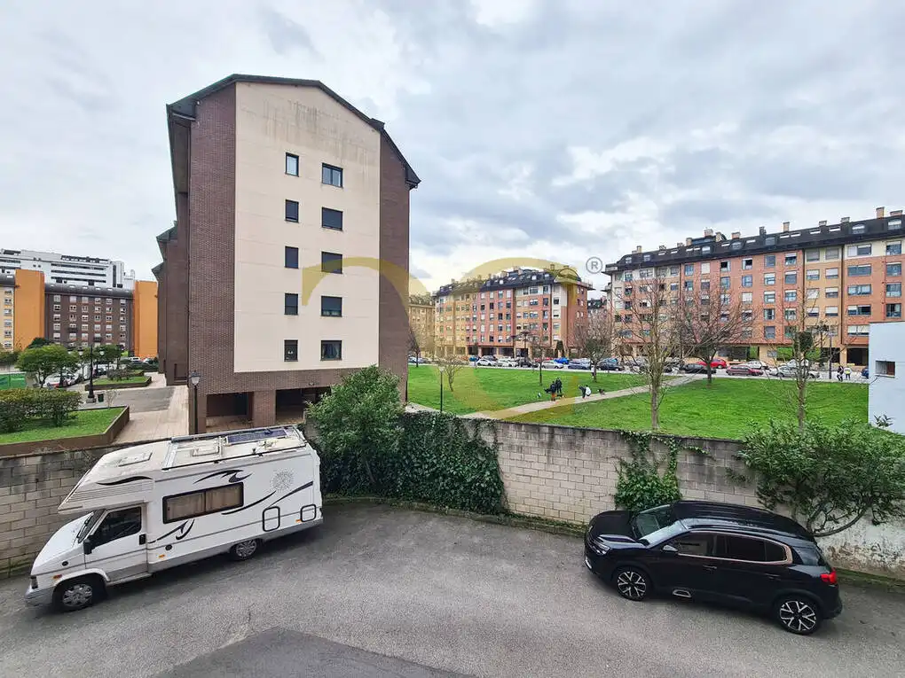 Parking of Flat for sale in Oviedo   with Heating and Private garden