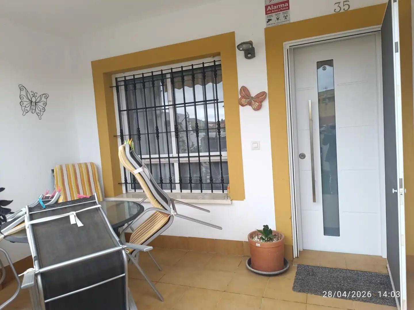 Terraza de Casa adosada en venta en Cartagena