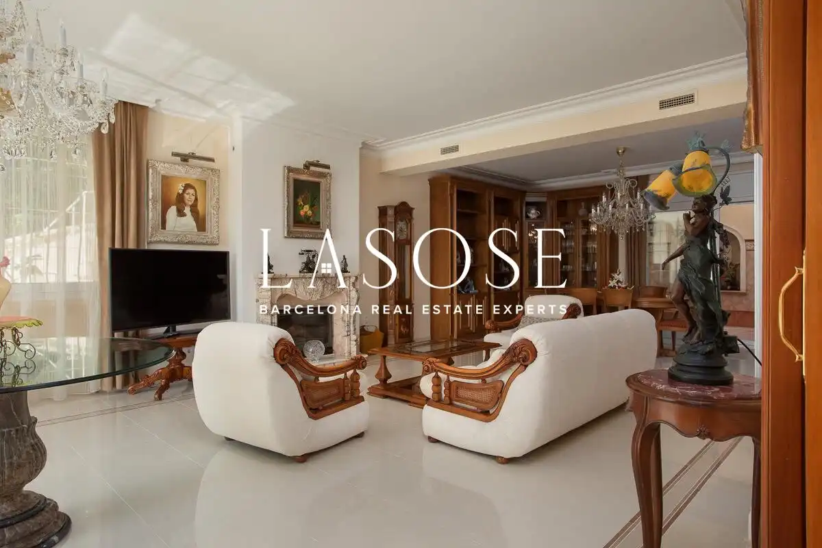 Living room of Houses for sale in Arenys de Munt  with Air Conditioner, Private garden and Terrace