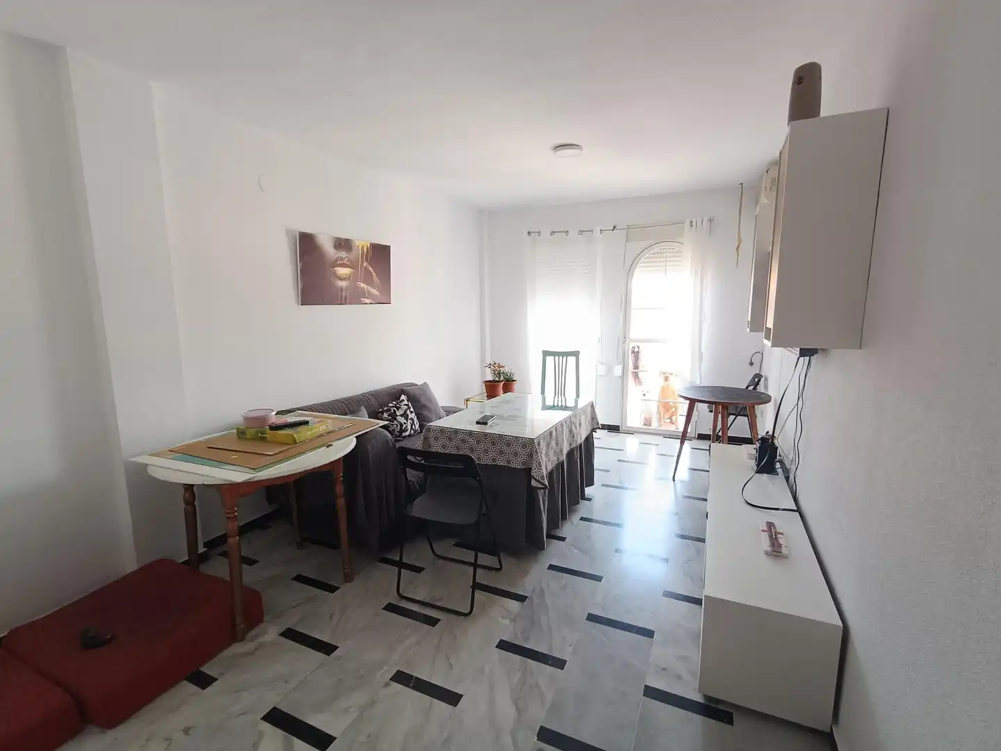 Wohnzimmer von Wohnung zur Miete in Chauchina mit Möbliert und Balkon