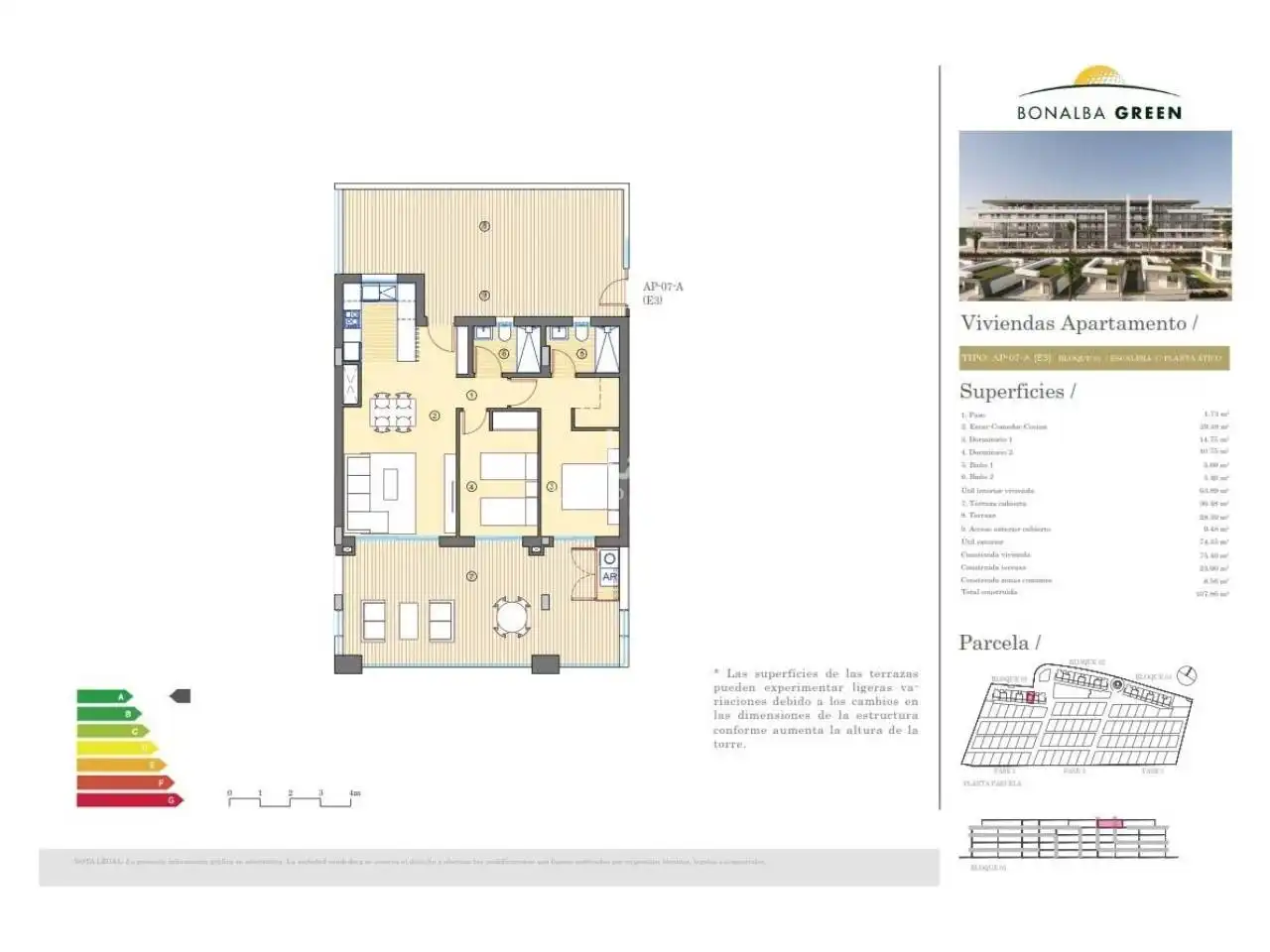 Attic for sale in Mutxamel  with Air Conditioner, Parquet flooring and Terrace