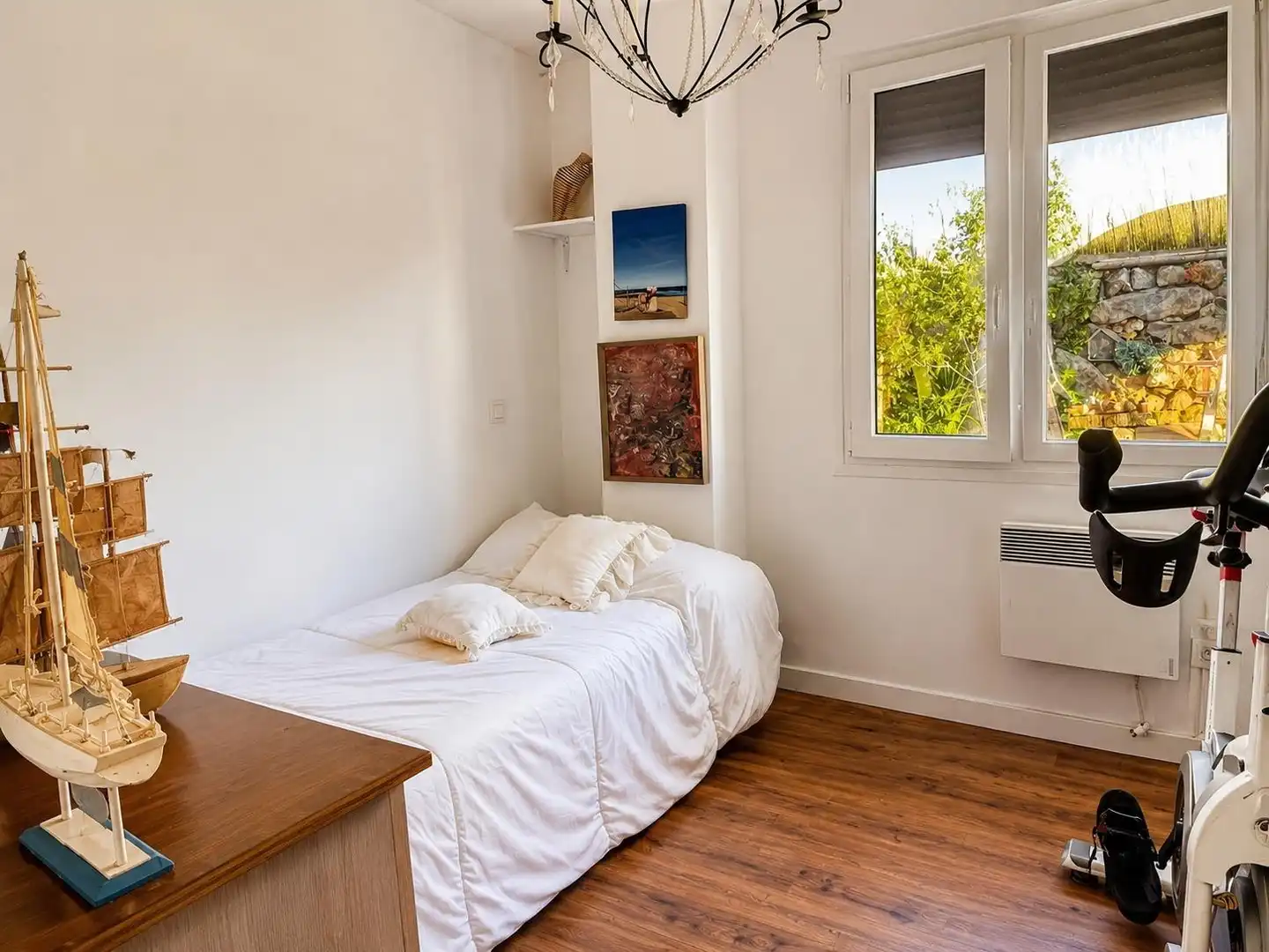 Schlafzimmer von Wohnung zum Verkauf in Udías mit Heizung, Privatgarten und Gemeinschaftspool