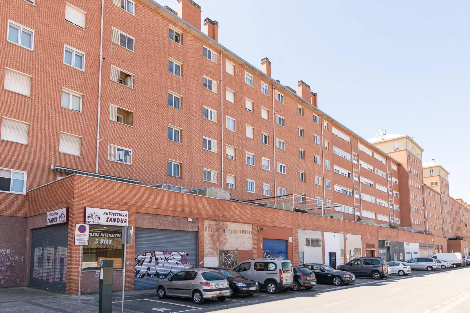 Vista exterior de Pis en venda en  Pamplona / Iruña amb Calefacció, Parquet i Traster