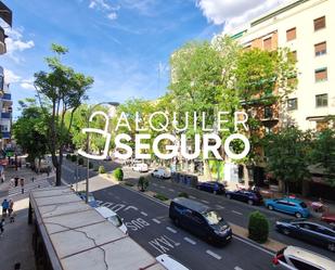 Exterior view of Flat to rent in  Madrid Capital  with Air Conditioner, Heating and Terrace