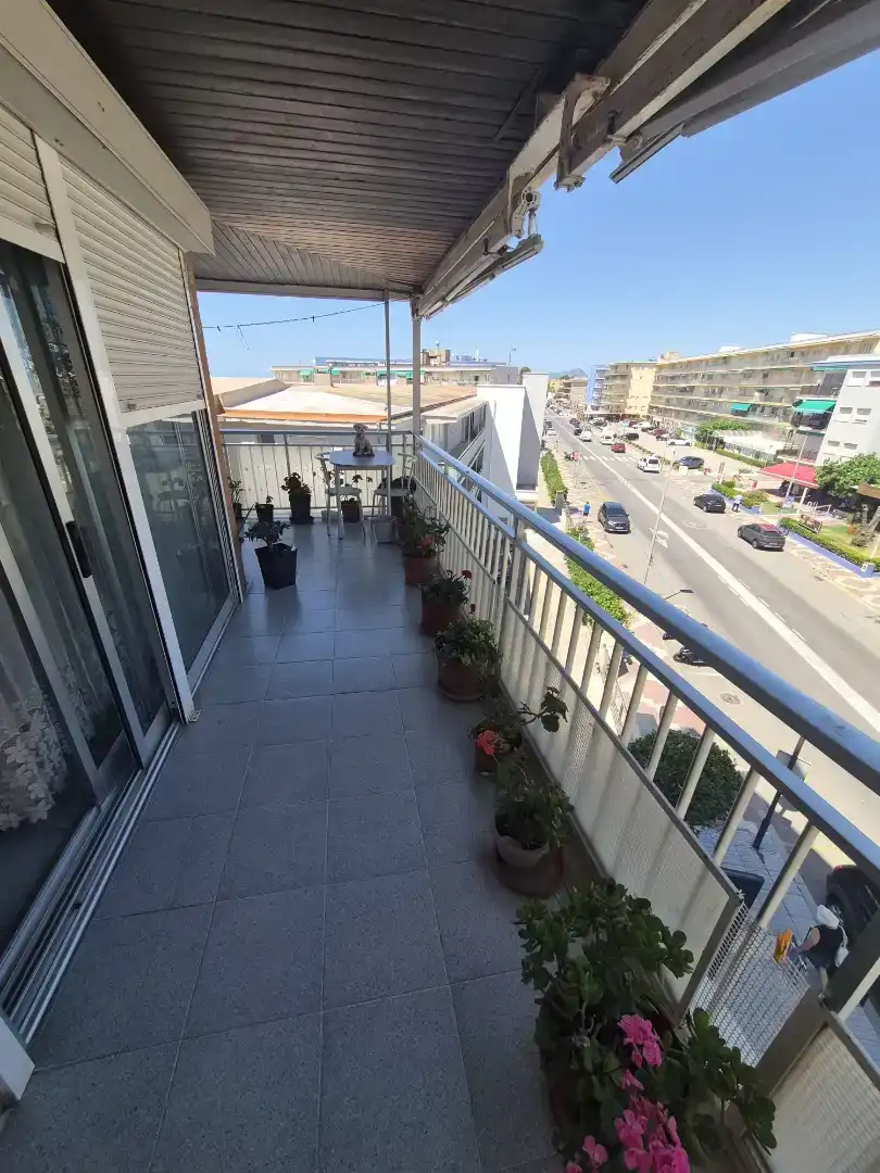 Terrasse von Wohnung zum Verkauf in Salou mit Klimaanlage