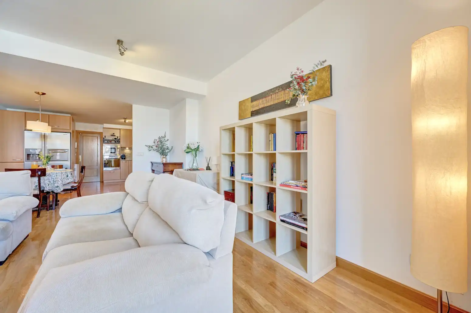 Living room of Flat for sale in  Pamplona / Iruña  with Heating, Parquet flooring and Storage room