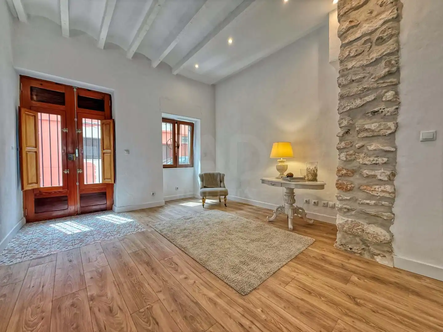 Sala de estar de Finca rústica en venta en Ondara con Aire acondicionado, Calefacción y Terraza