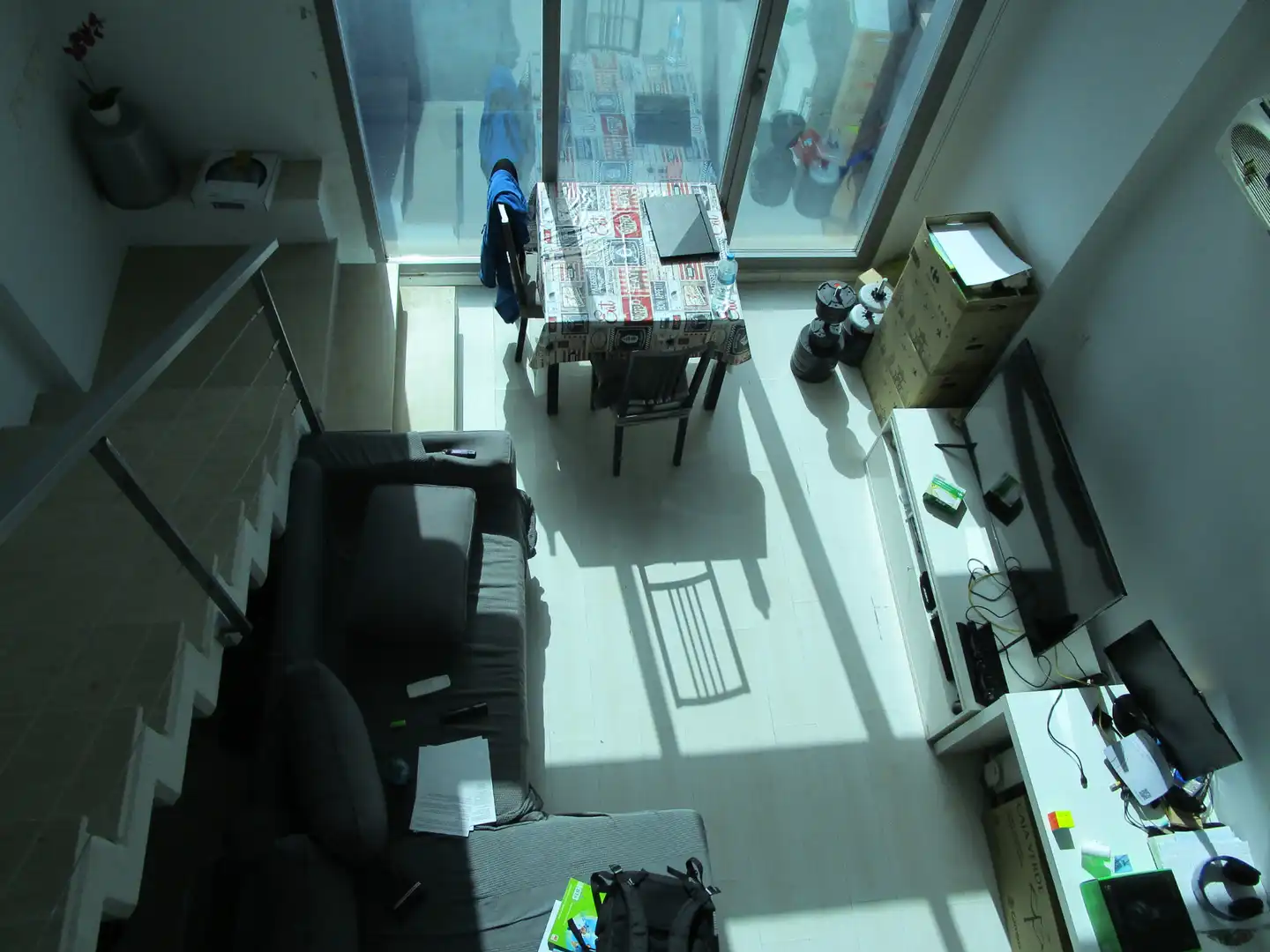 Wohnzimmer von Wohnungen zum Verkauf in Madrid mit Klimaanlage, Heizung und Balkon