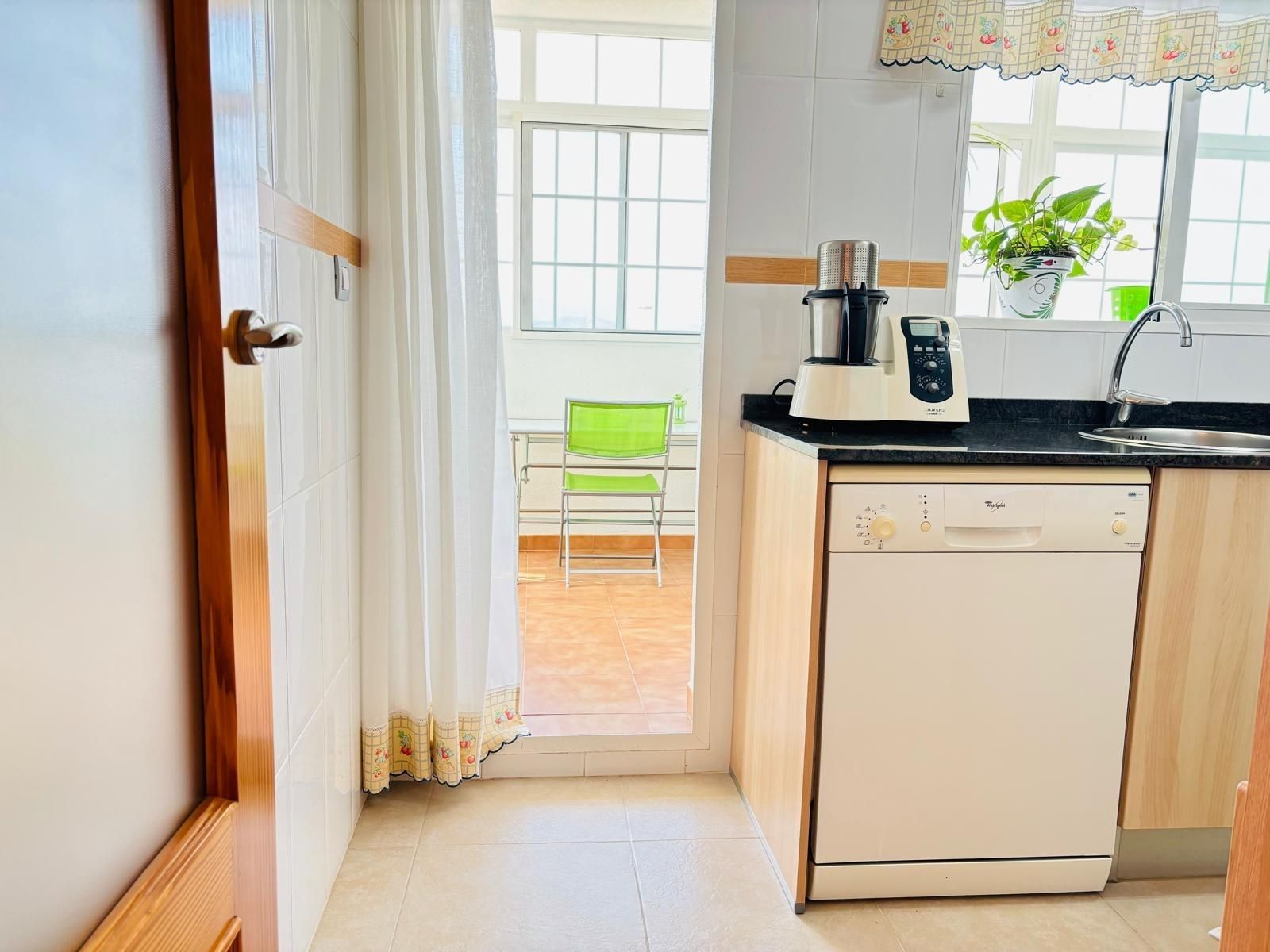 Kitchen of Duplex for sale in Chilches / Xilxes  with Air Conditioner, Terrace and Storage room