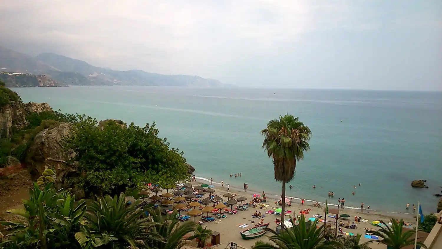 Vista exterior de Casa adosada en venta en Nerja con Calefacción, Terraza y Balcón