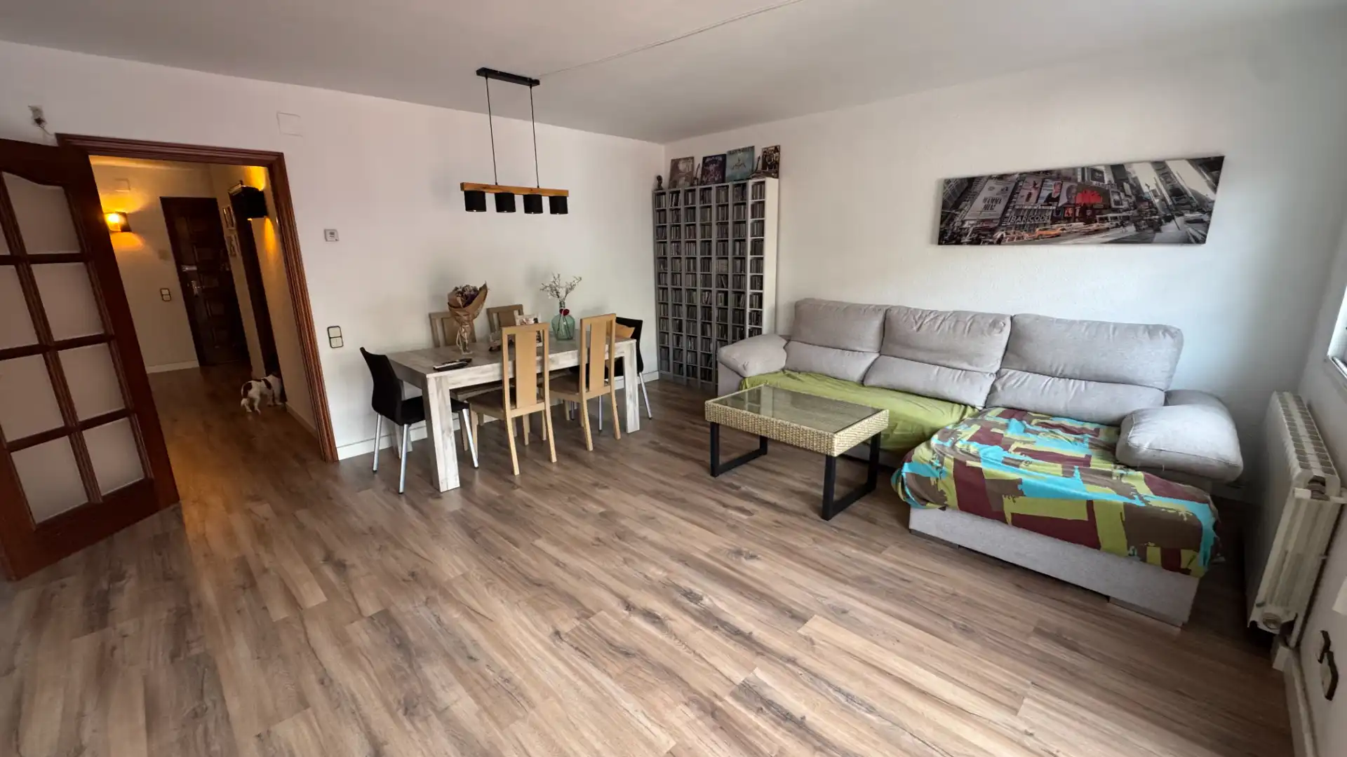 Sala d'estar de Casa adosada en venda en Ripollet amb Aire condicionat, Calefacció i Parquet
