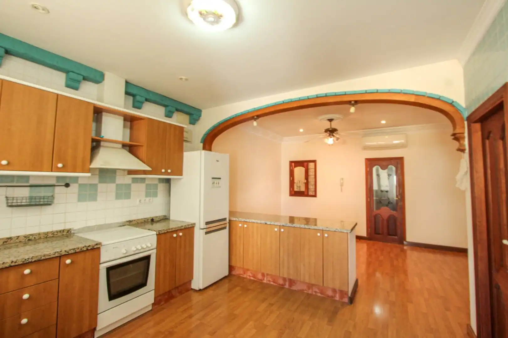Cocina de Apartamento en venta en Xaló con Aire acondicionado y Terraza