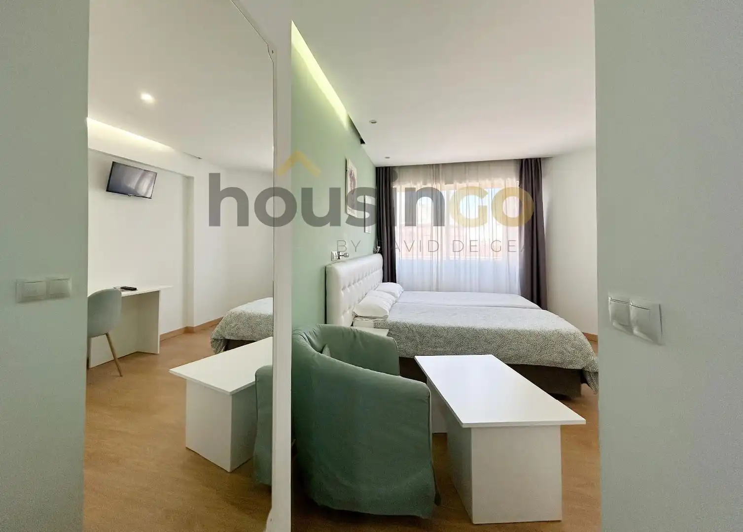 Habitación de Estudio de alquiler en Madrid con Aire acondicionado, Calefacción y Amueblado