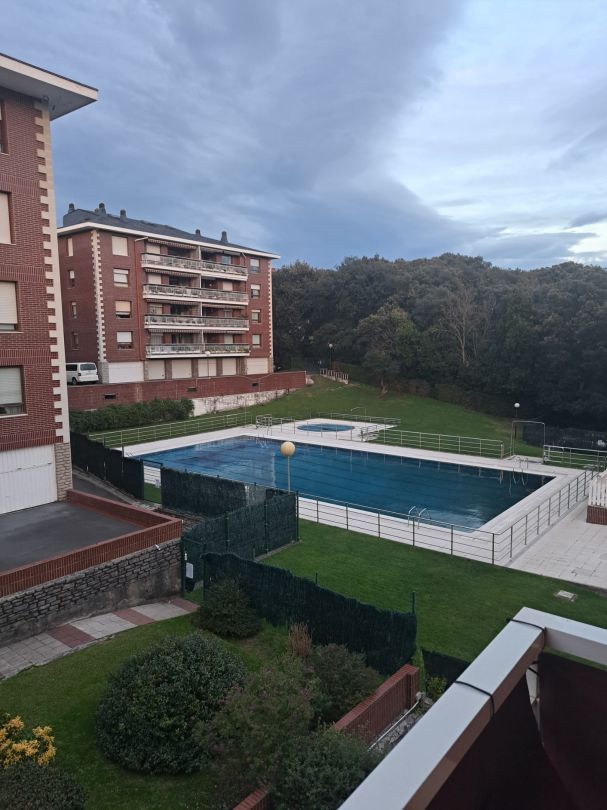 Swimming pool of Flat for sale in Sopela  with Heating, Terrace and Storage room