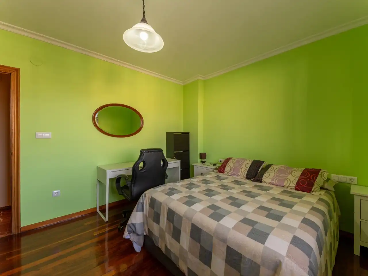 Bedroom of Flat for sale in Ourense Capital   with Terrace and Balcony