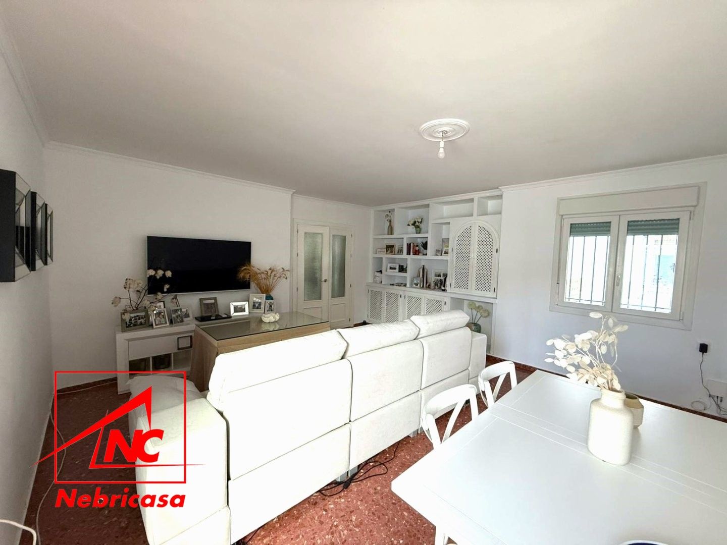 Sala de estar de Piso en venta en Lebrija con Terraza