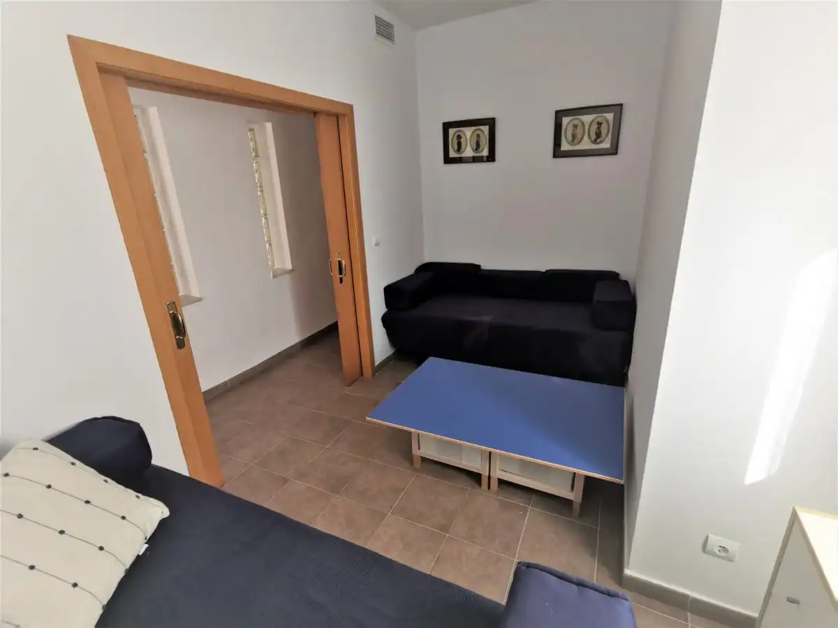 Sala d'estar de Pis de lloguer en Almería amb Aire condicionat, Calefacció i Jardí privat