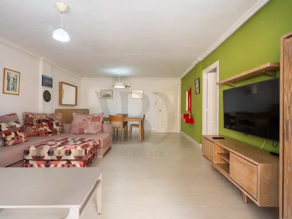 Living room of Apartments for sale in Eivissa  with Air Conditioner, Furnished and Oven