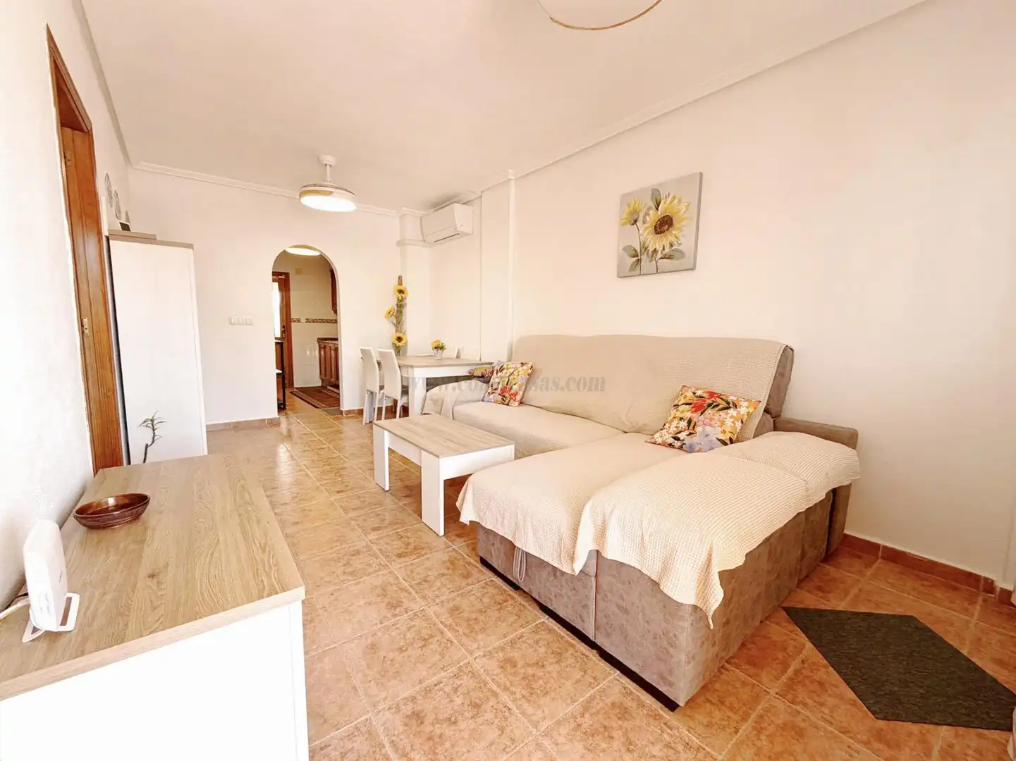 Living room of Apartments for sale in Orihuela  with Air Conditioner, Heating and Community pool