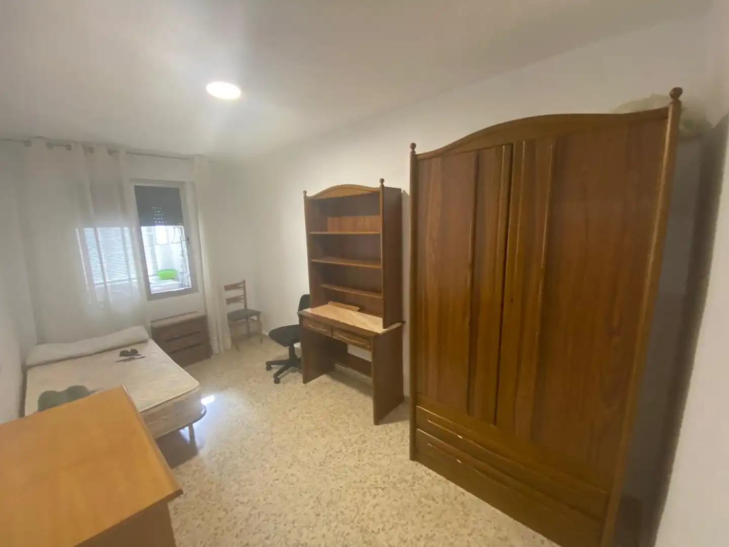 Bedroom of Flat for rent in Granada  with Terrace and Furnished