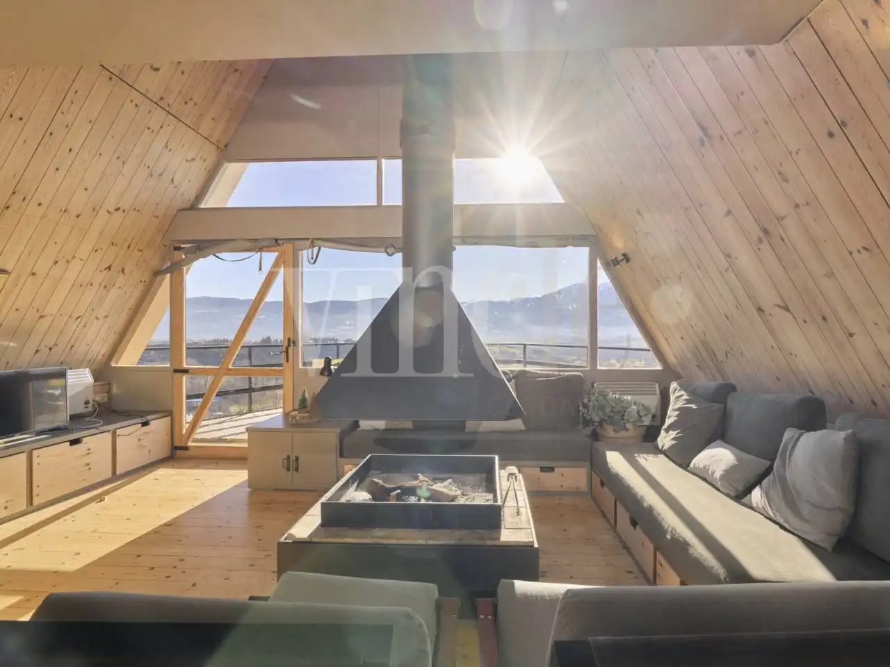Sala de estar de Casa o chalet en venta en Bolvir con Calefacción, Jardín privado y Parquet