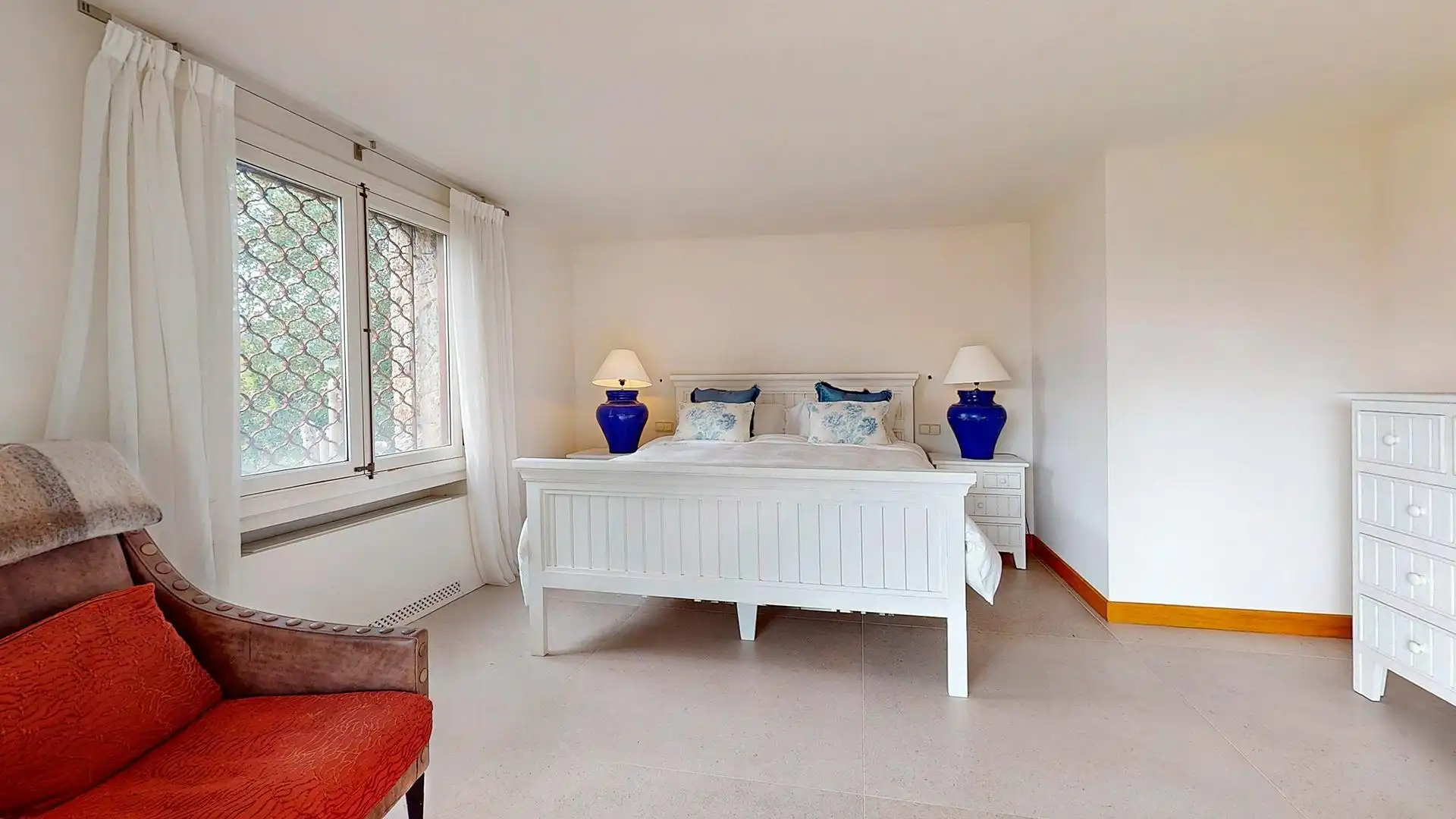 Habitación de Finca rústica de alquiler en  Palma de Mallorca con Aire acondicionado, Calefacción y Jardín privado