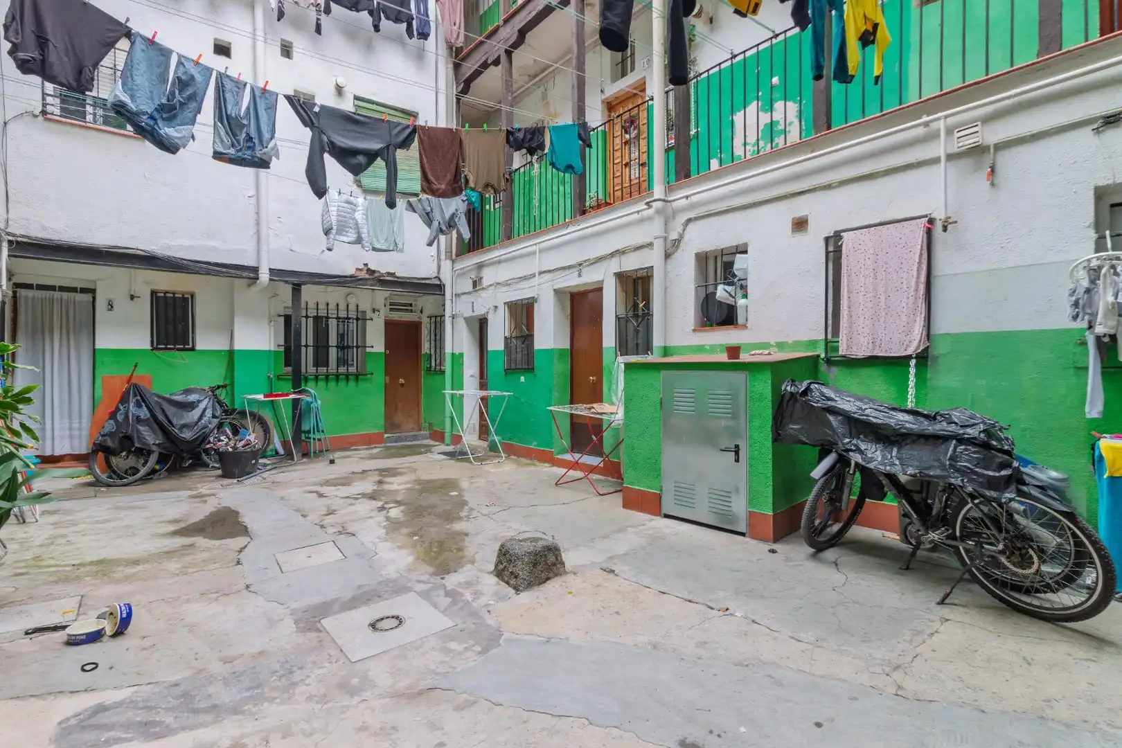 Vista exterior de Piso en venta en Madrid