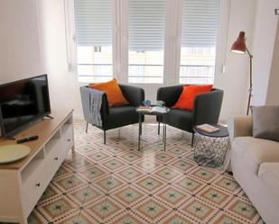 Sala d'estar de Apartament de lloguer en  Valencia Capital amb Aire condicionat