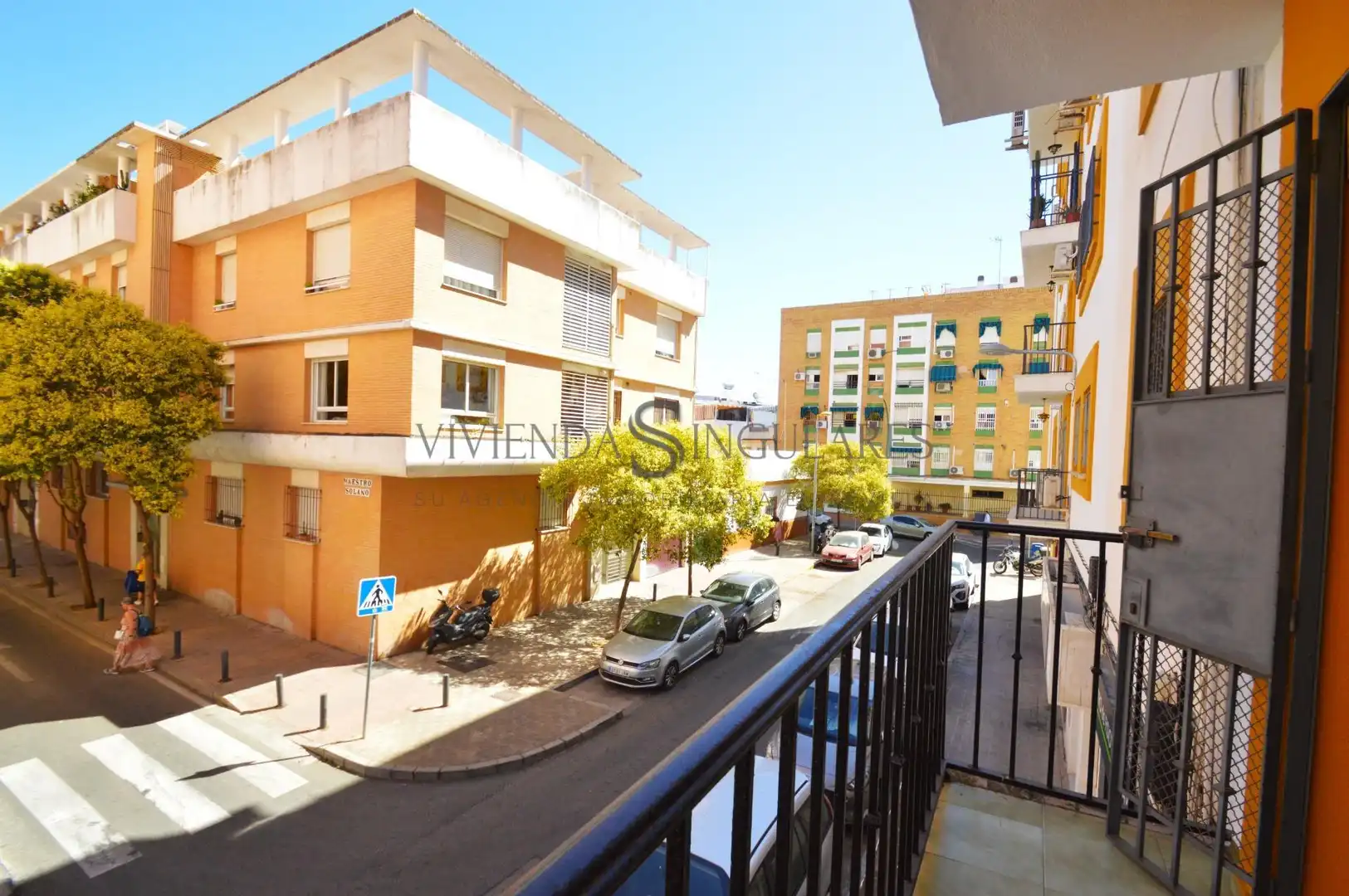 Exterior view of Flat for sale in Sevilla  with Air Conditioner, Private garden and Terrace
