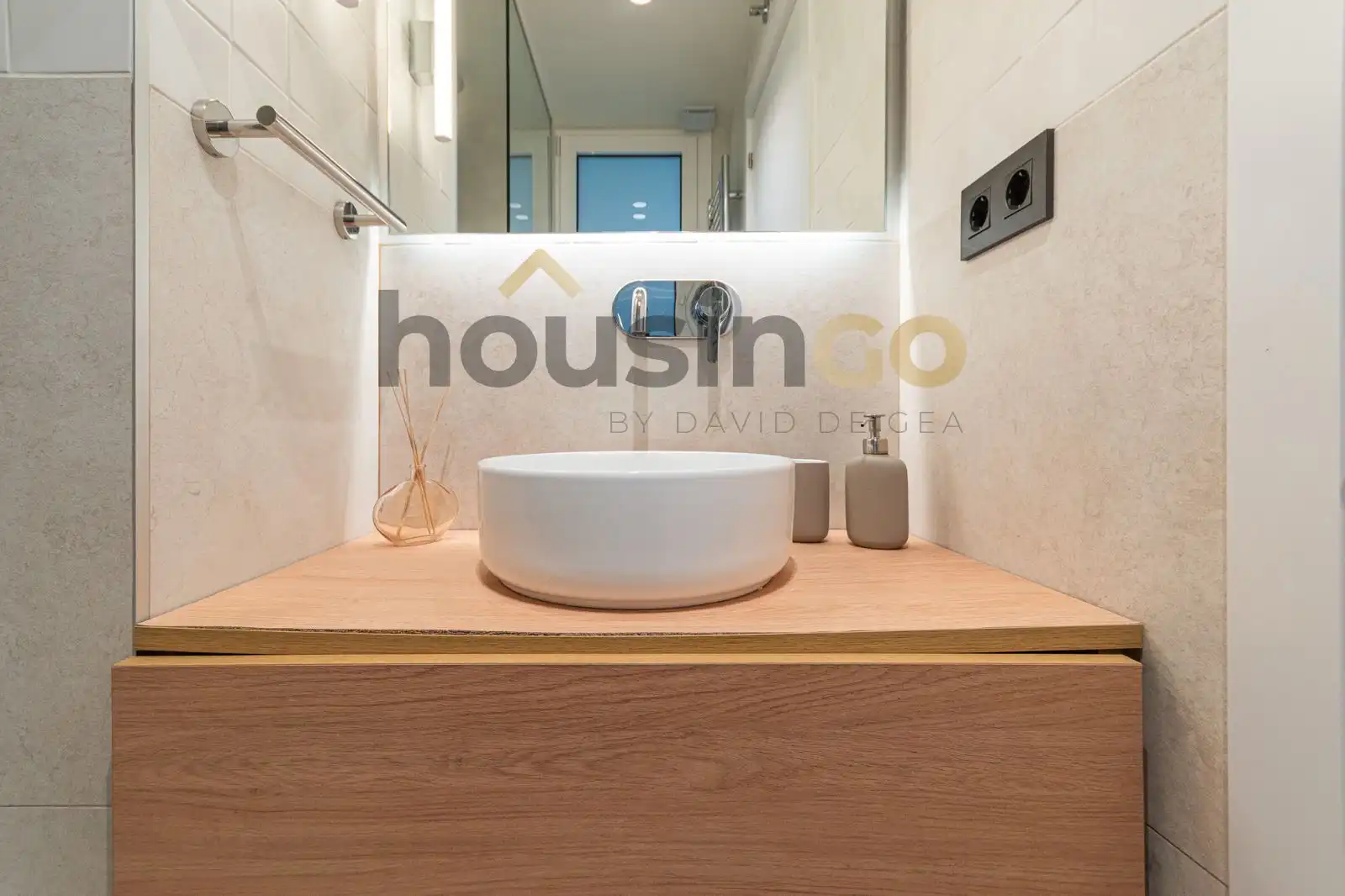 Badezimmer von Wohnung zum Verkauf in Madrid mit Klimaanlage, Heizung und Parkett