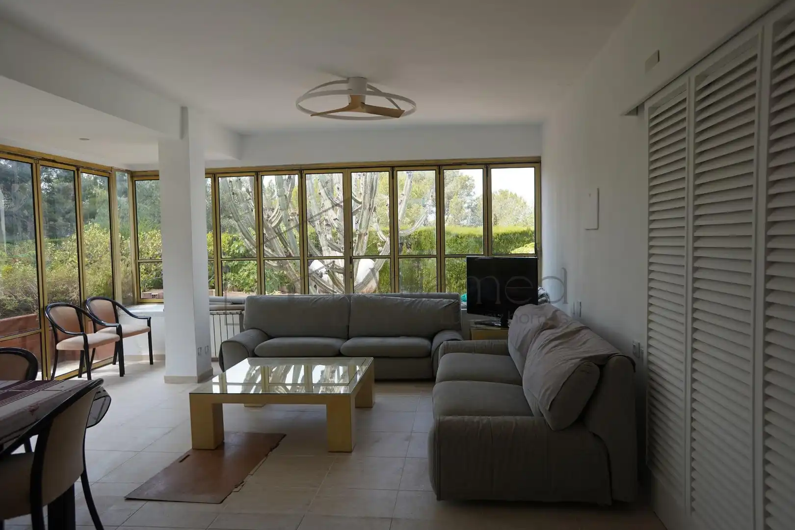 Sala de estar de Casa o chalet de alquiler en Bétera con Aire acondicionado, Calefacción y Jardín privado