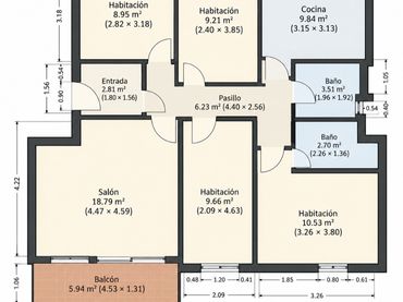 Wohnung mit Aufzug zum Verkauf in Carrer de Josep Pla 184