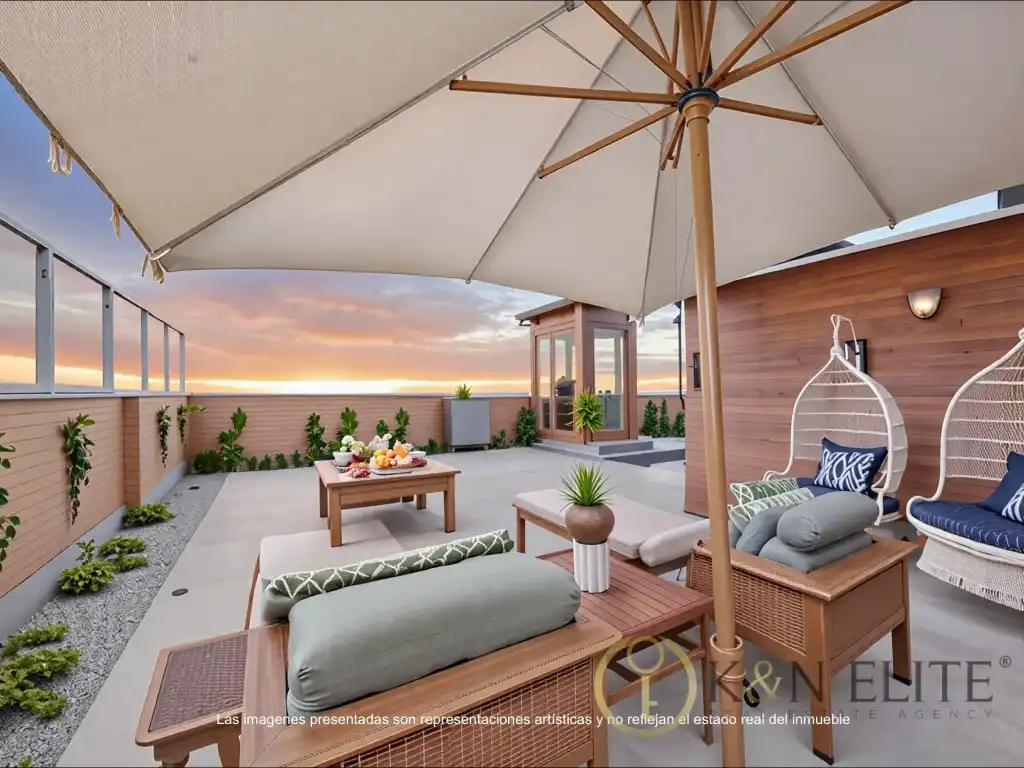 Terrassa de Àtic en venda en Alicante / Alacant amb Aire condicionat, Jardí privat i Terrassa