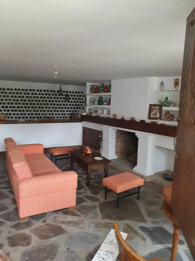 Sala d'estar de Finca rústica en venda en Plasencia amb Aire condicionat, Calefacció i Jardí privat