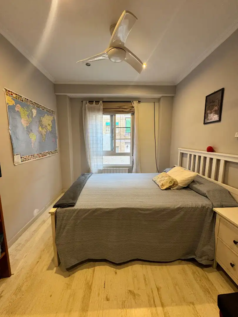 Bedroom of Flat for sale in Valencia  with Parquet flooring and Terrace