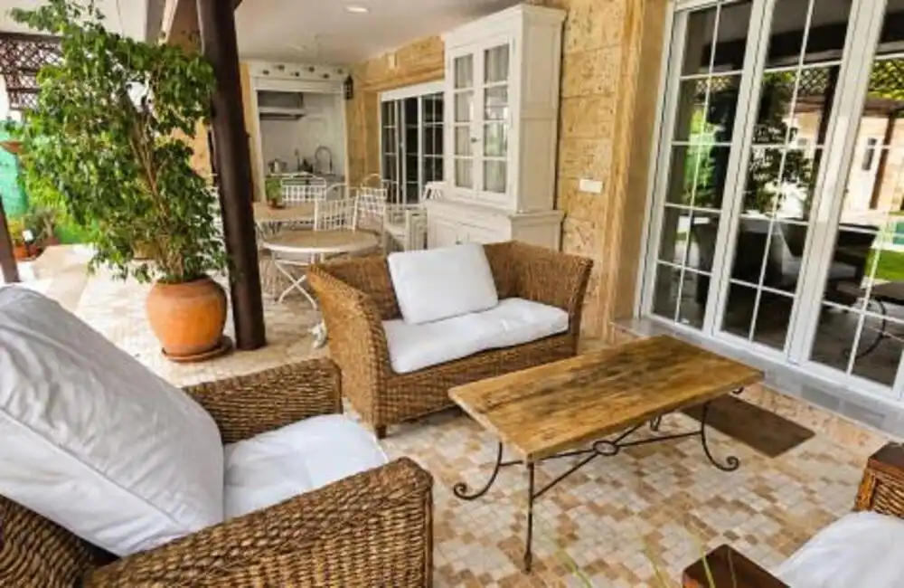 Terrace of Houses for rent in Nueva Andalucía